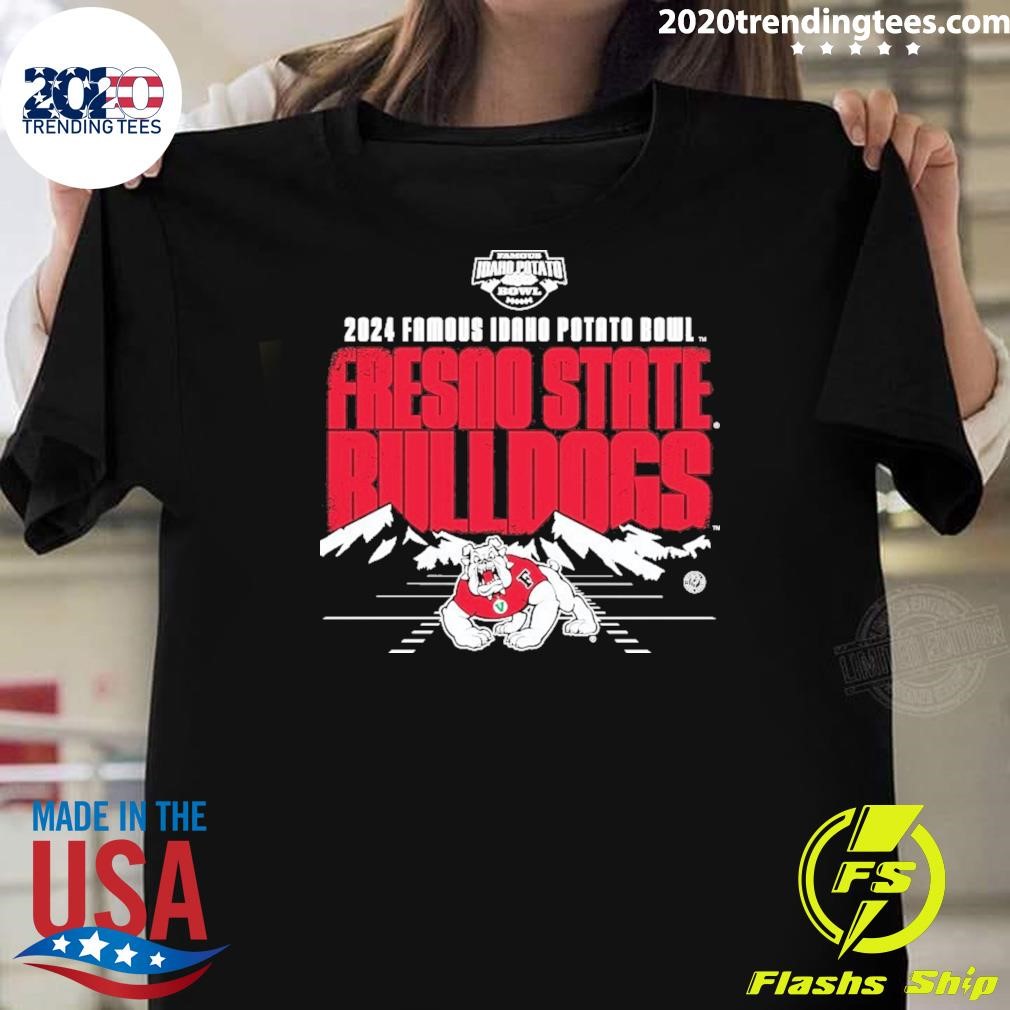 Premium Bulldogs Fresno State 2024 Famous Idaho Potato Bowl T-shirt