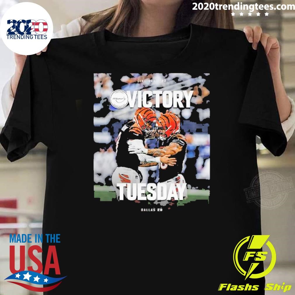 Premium Cincinnati Bengals Victory Tuesday 27 20 Dallas Cowboys Week 14 2024 Final Score T-shirt