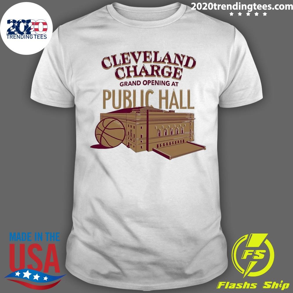 Premium Cleveland Charge Grand Opening At Public Hall T-shirt