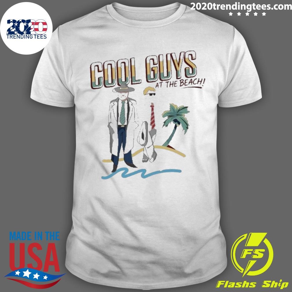 Premium Cool Guys At The Beach T-shirt