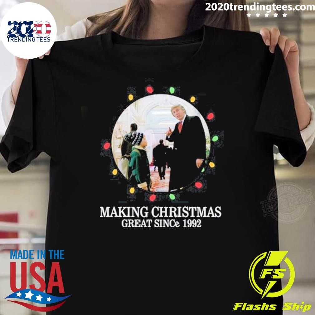 Premium Davidharrisjr Making Christmas Great Since 1992 T-shirt