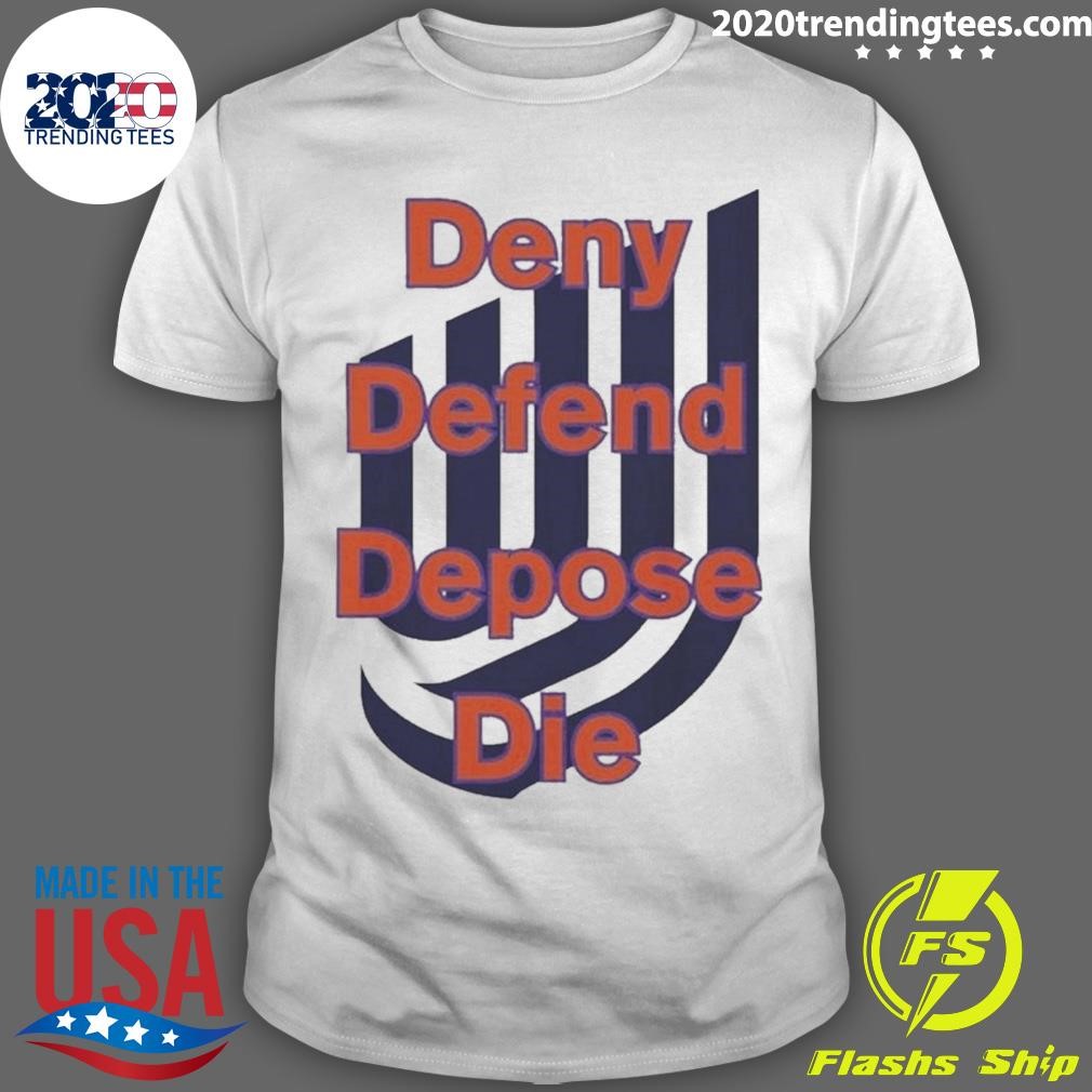 Premium Deny Defend Depose Die Unisex T-shirt