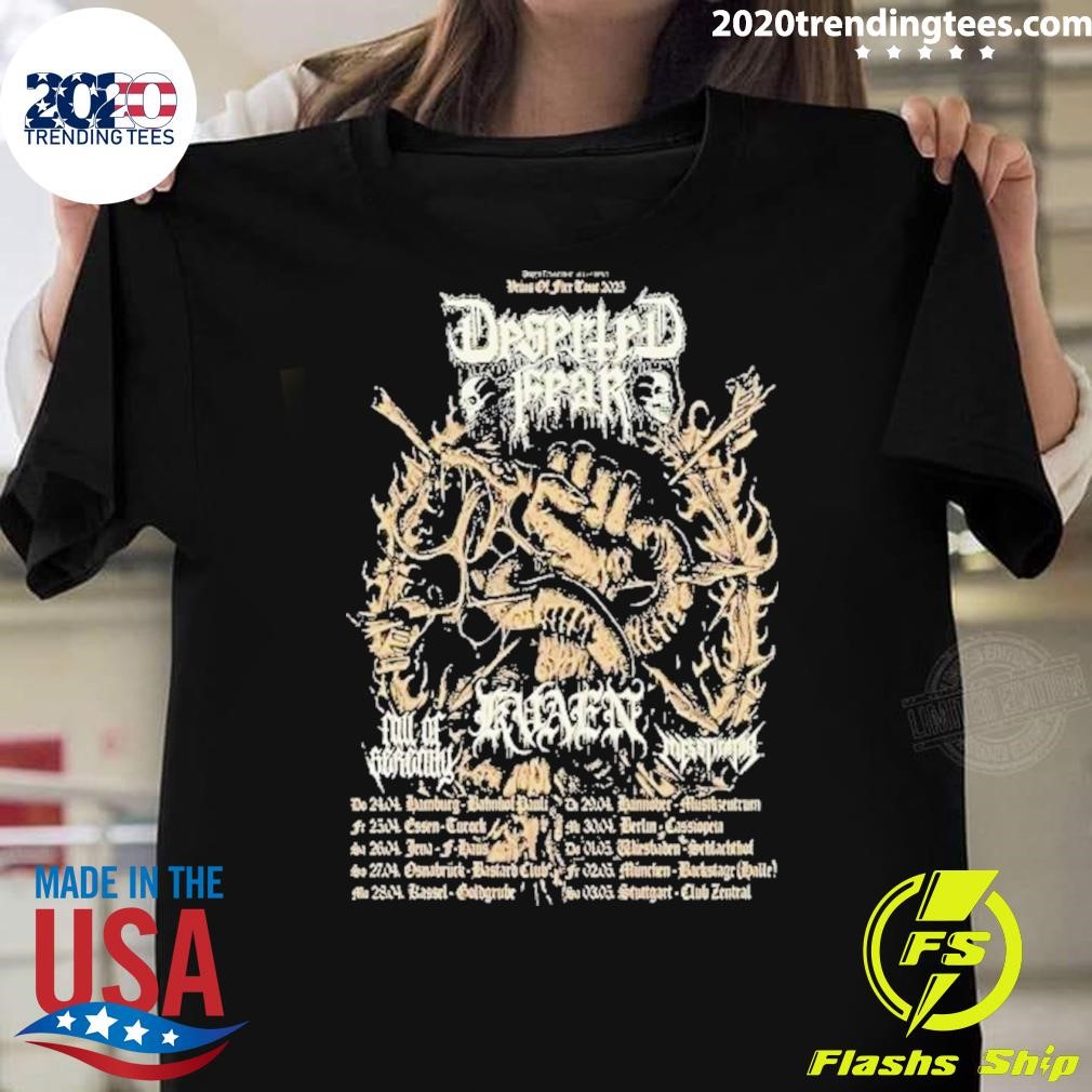 Premium Deserted Fear Veins Of Fire 2025 T-shirt