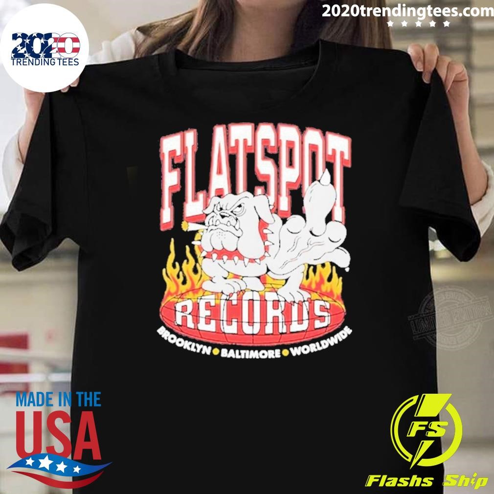 Premium Flatspot Records Ftw Dog T-shirt