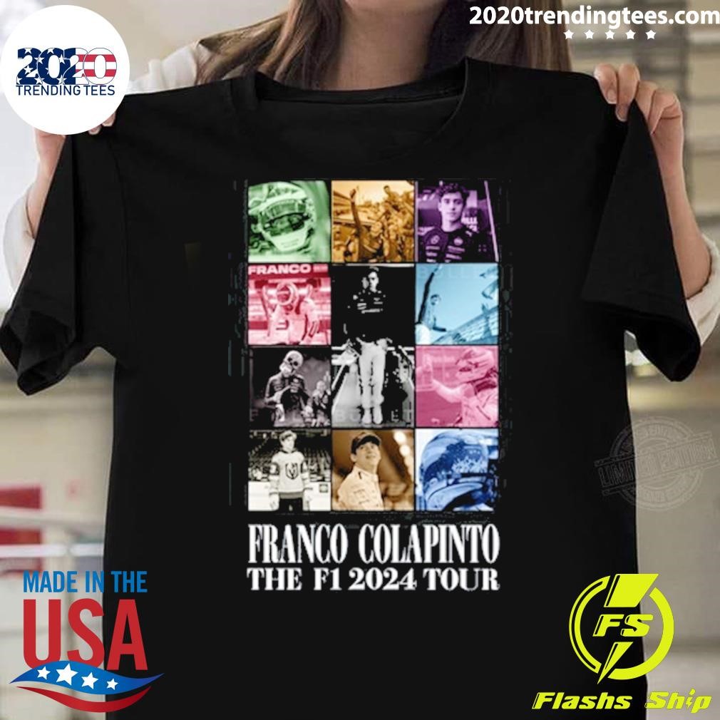 Premium Franco Colapinto The F1 2024 Tour Tee T-shirt