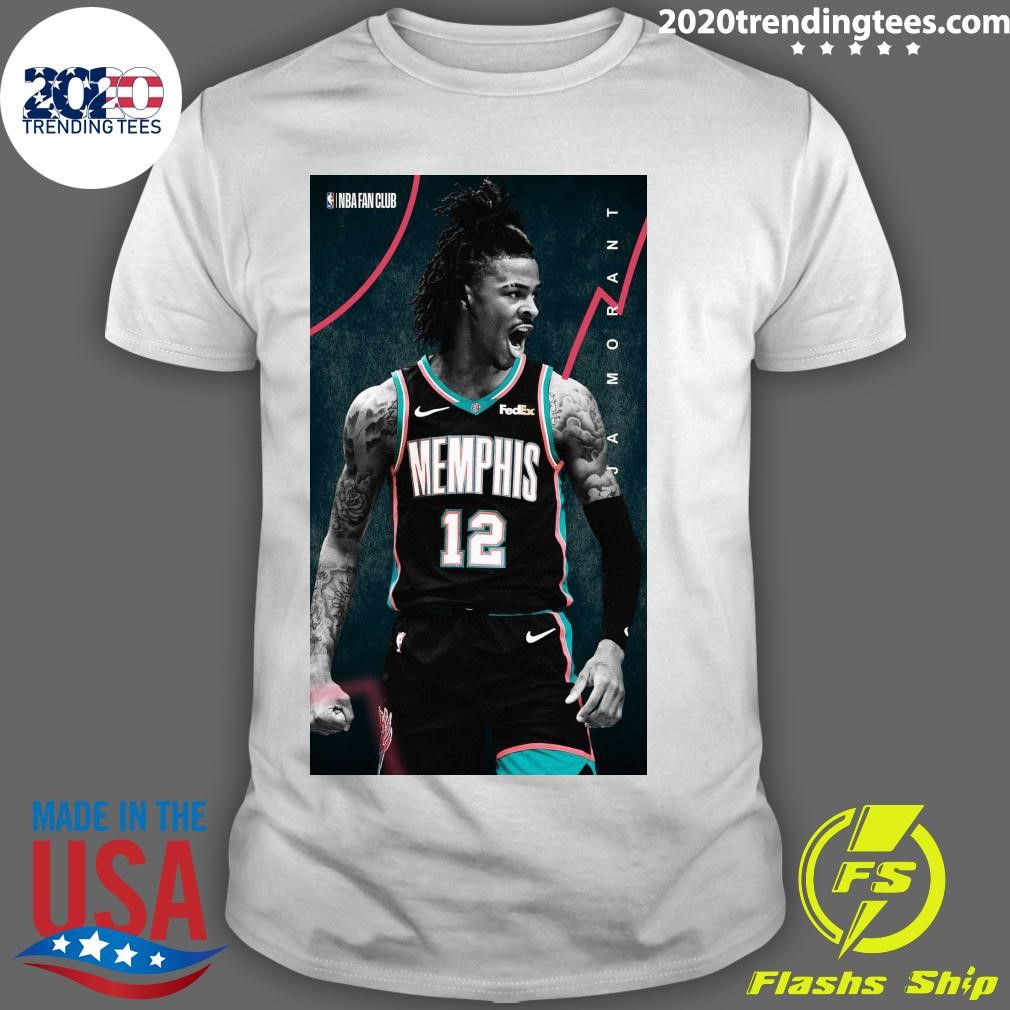 Premium Ja Morant Wallpapers T-shirt