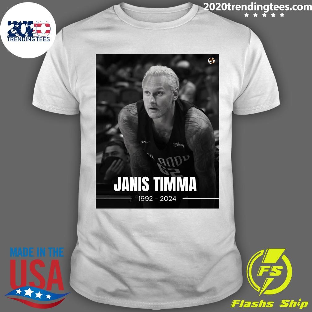 Premium Janis Timma Tragically Passed Away At The Age Of 32 1992-2024 T-shirt