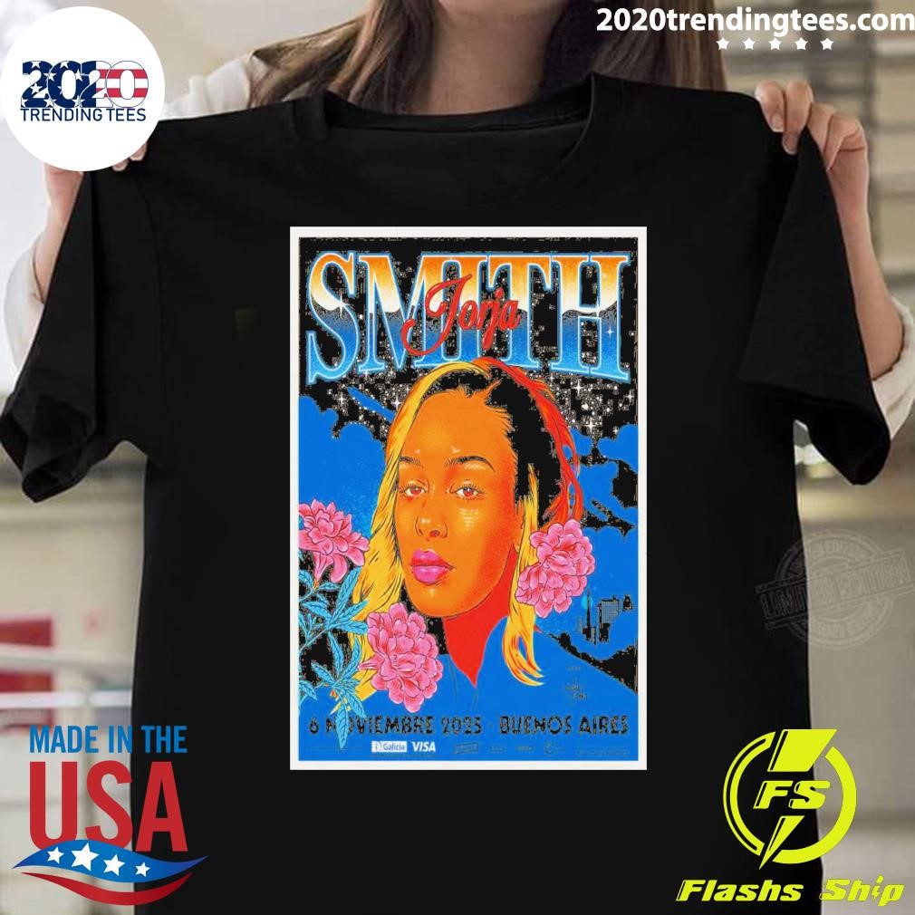 Premium Jorja Smith Nov 6 2025 Buenos Aires Argentina Tour T-shirt