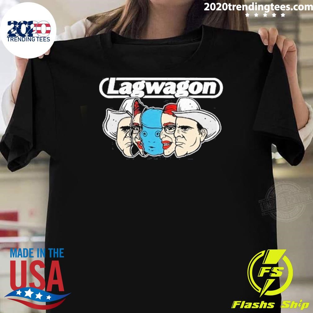 Premium Lagwagon Faces of the Wagon T-shirt