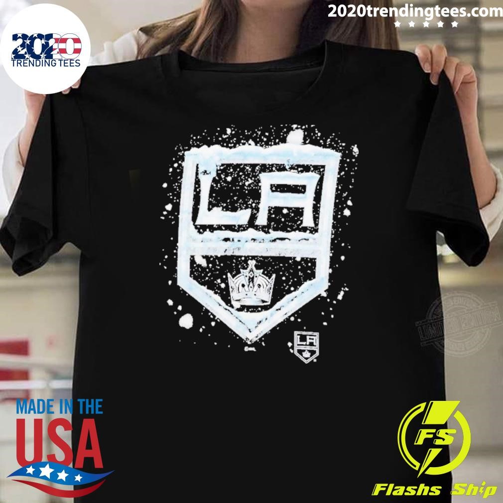 Premium Los Angeles Kings Snow Logo T-shirt