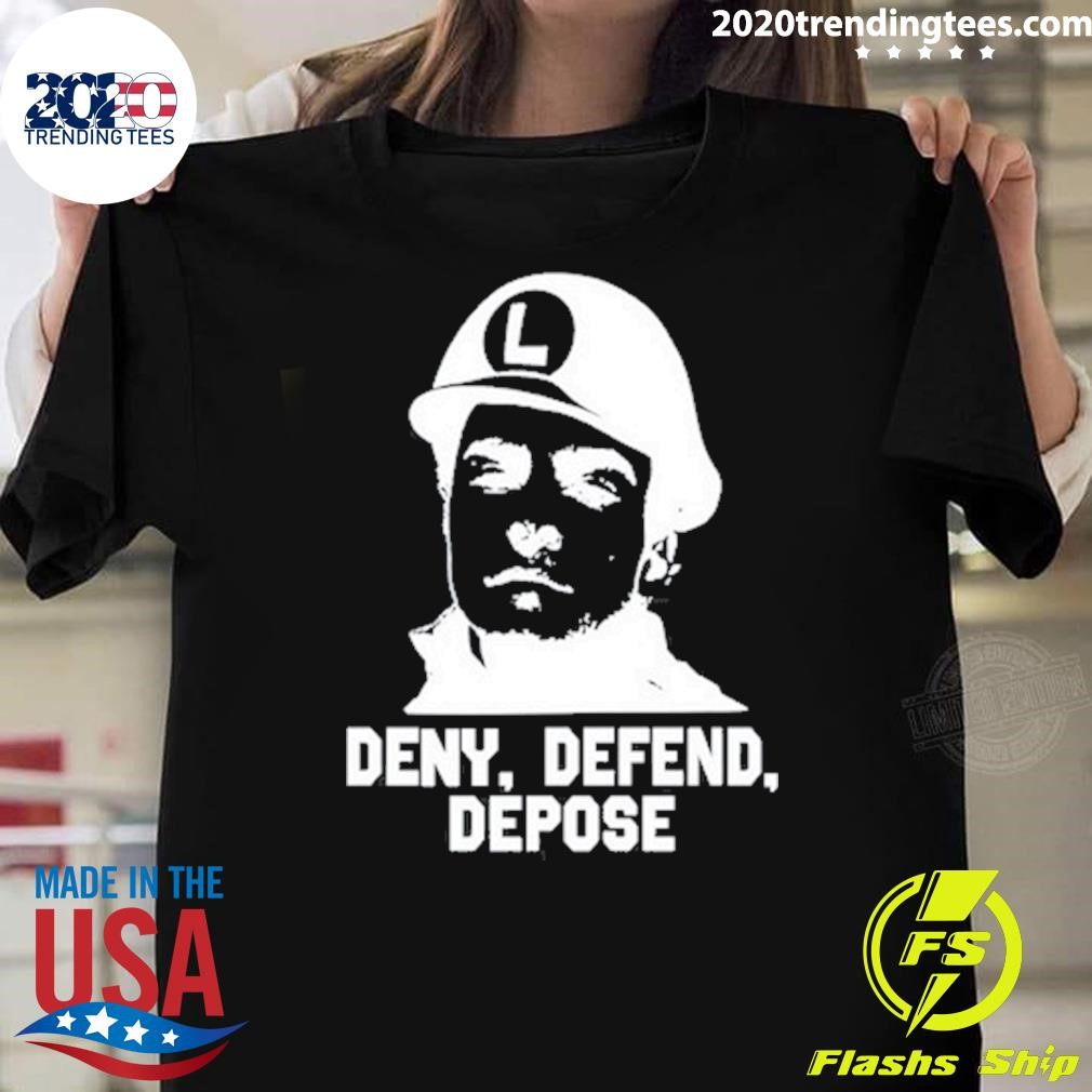 Premium Marlo The Hutt Yes You're Racist Deny Defend Depose T-shirt