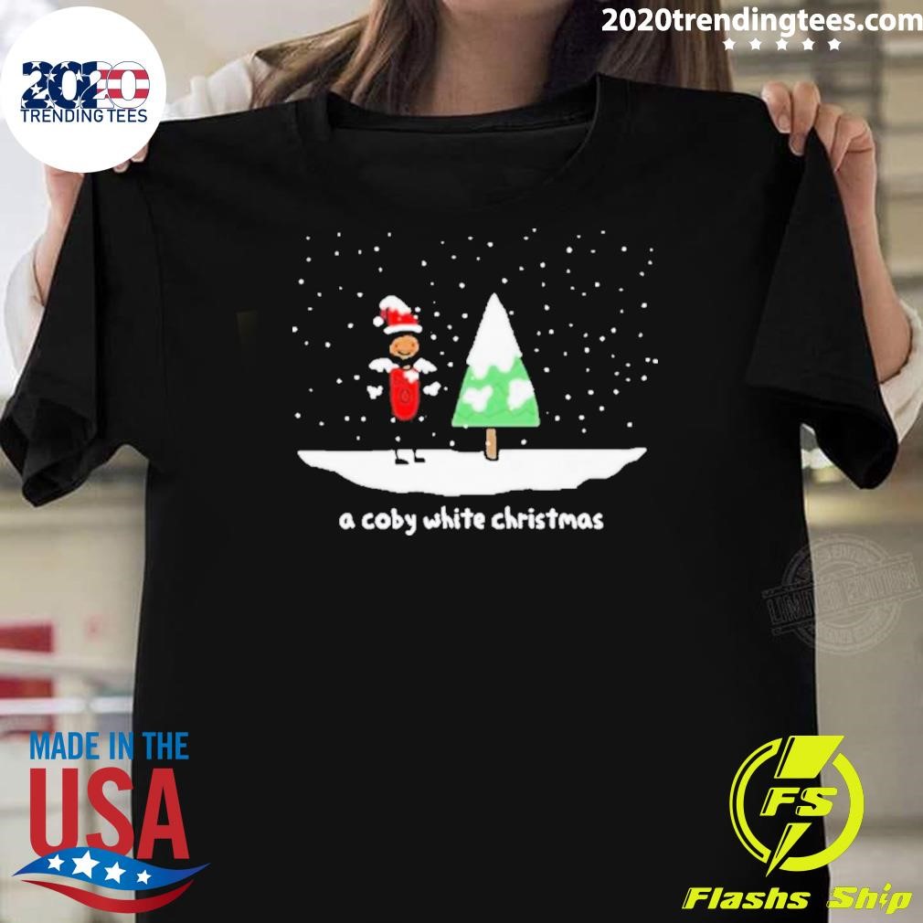 Premium Official A Coby White Christmas T-shirt