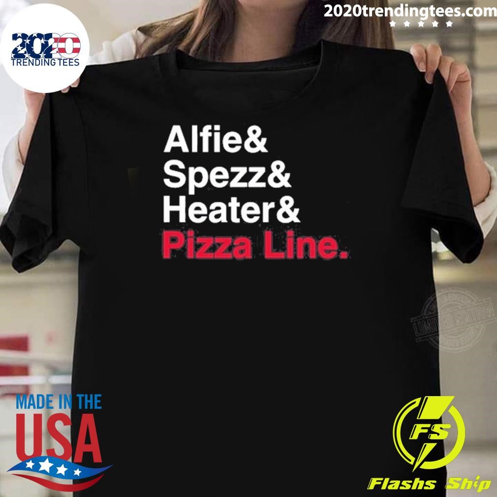 Premium Pizza Line Reunion '24 Alfie& Spezz& Heater T-shirt