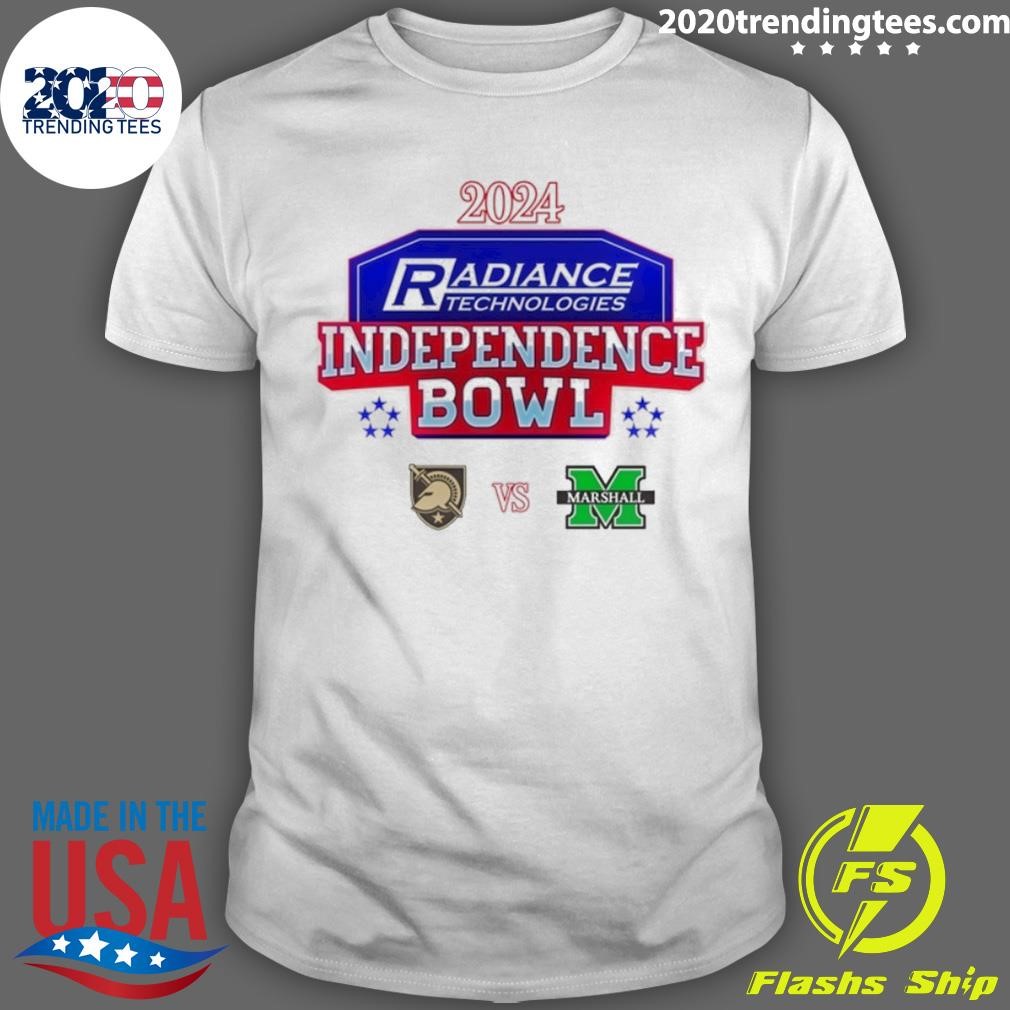 Premium Radiance Technologies Independence Bowl 2024 Marshall Vs. Army Matchup In Shreveport, Louisiana On December 28 2024 T-shirt