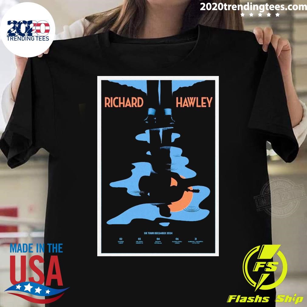 Premium Richard Hawley UK Tour December 2024 Poster T-shirt