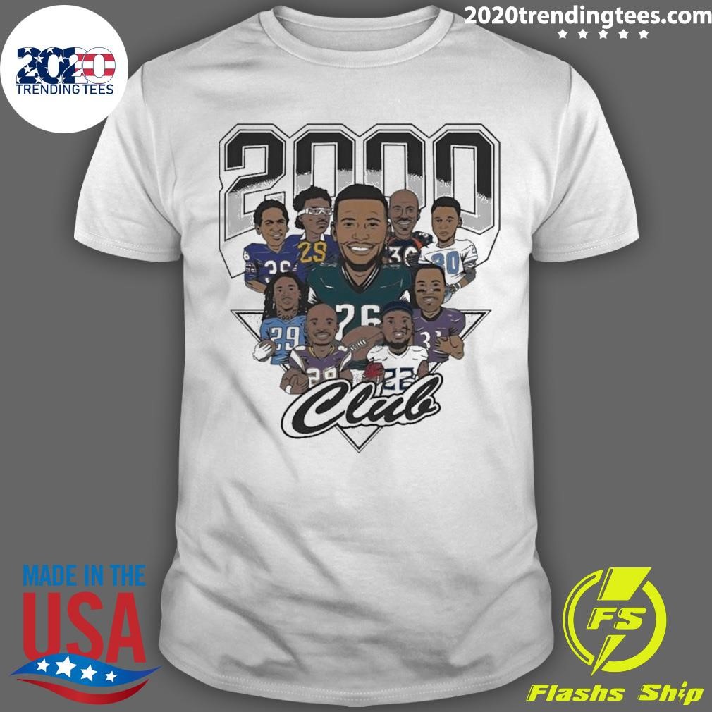 Premium Saquon Barkley 2000 Club T-shirt