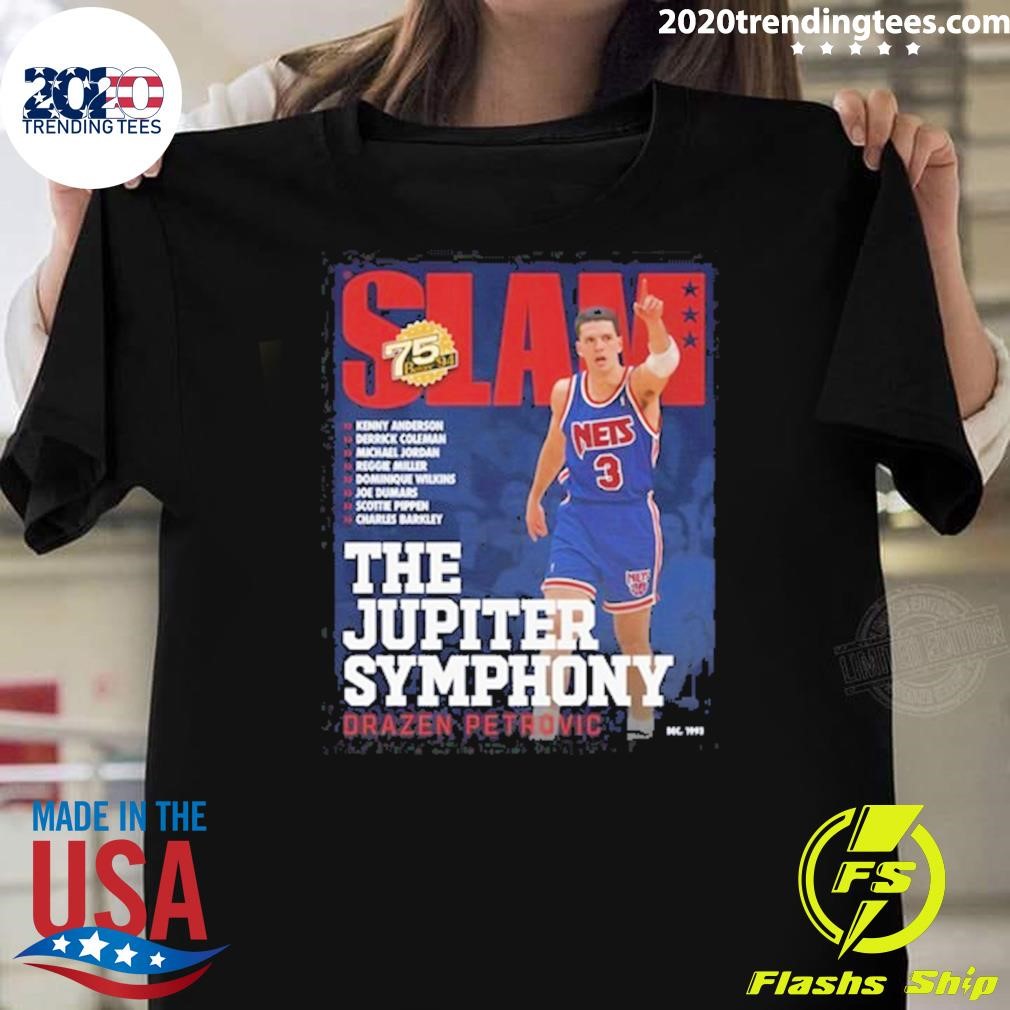 Premium Slam The Jupiter Symphony Drazen Petrovic 2024 T-shirt