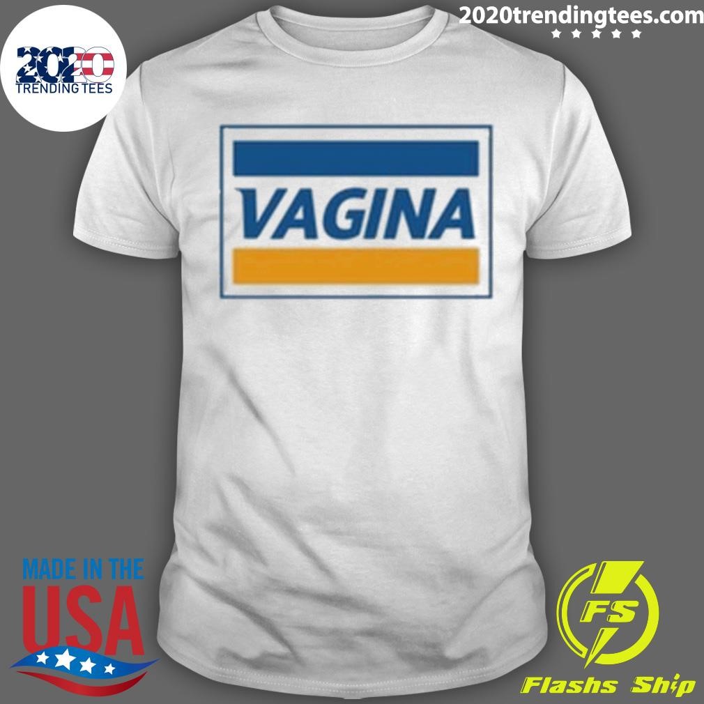 Premium Vagina White Tee T-shirt