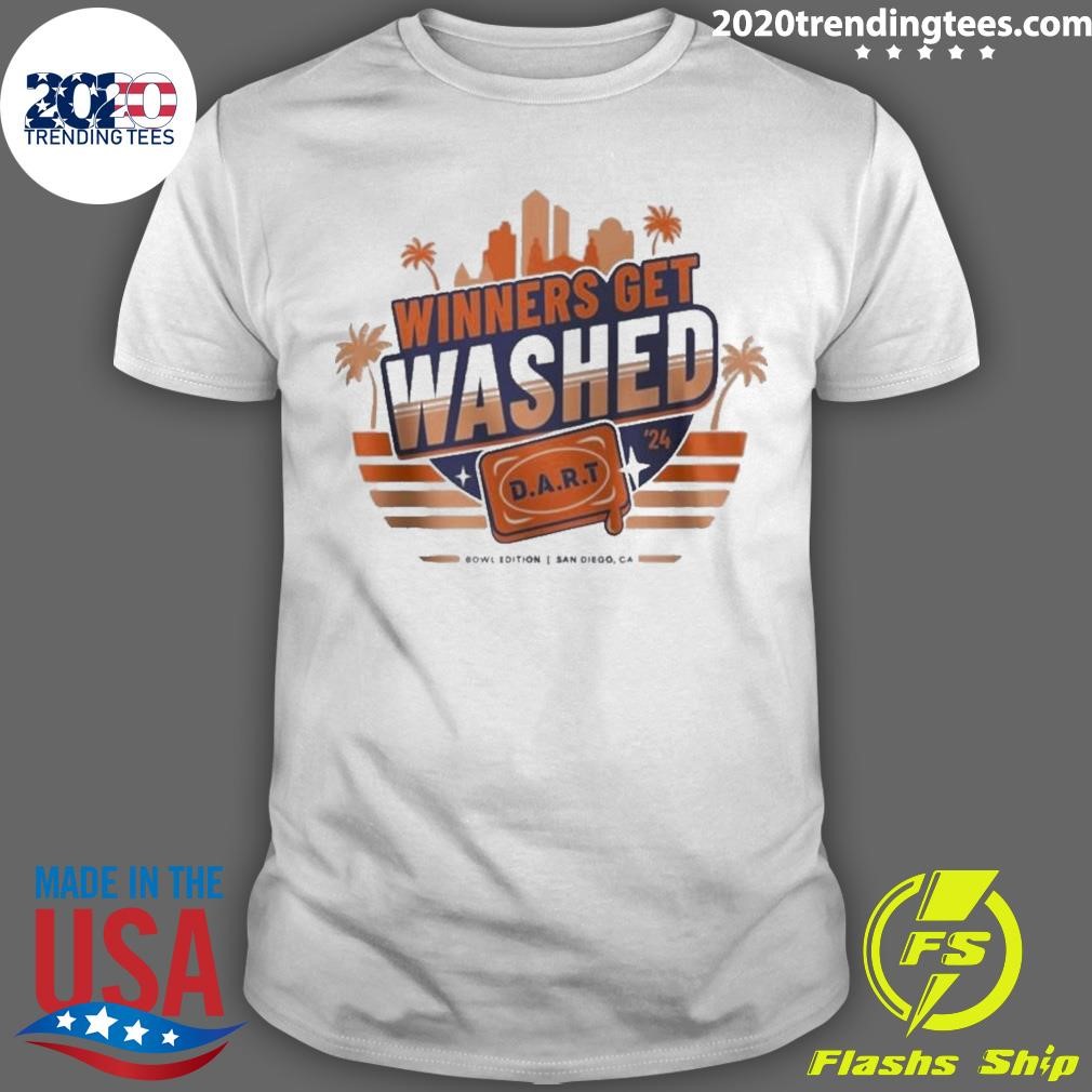 Premium Winners Get Washed Bowl Edition San Diego Ca 2024 T-shirt