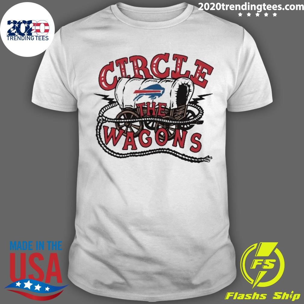 Top Buffalo Bills Circle The Wagons 2024 T-Shirt