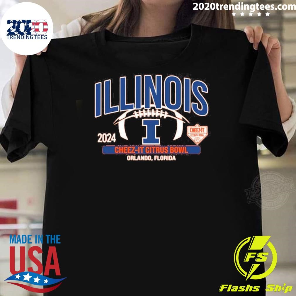 Top Illinois Football Kids Citrus Bowl T-shirt