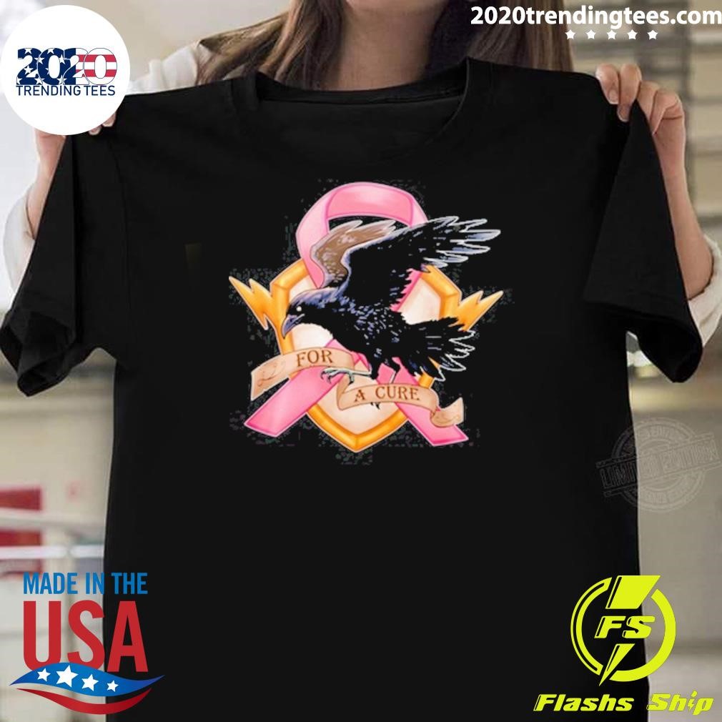 Top Jordan Crowe For A Cure Eagle T-shirt