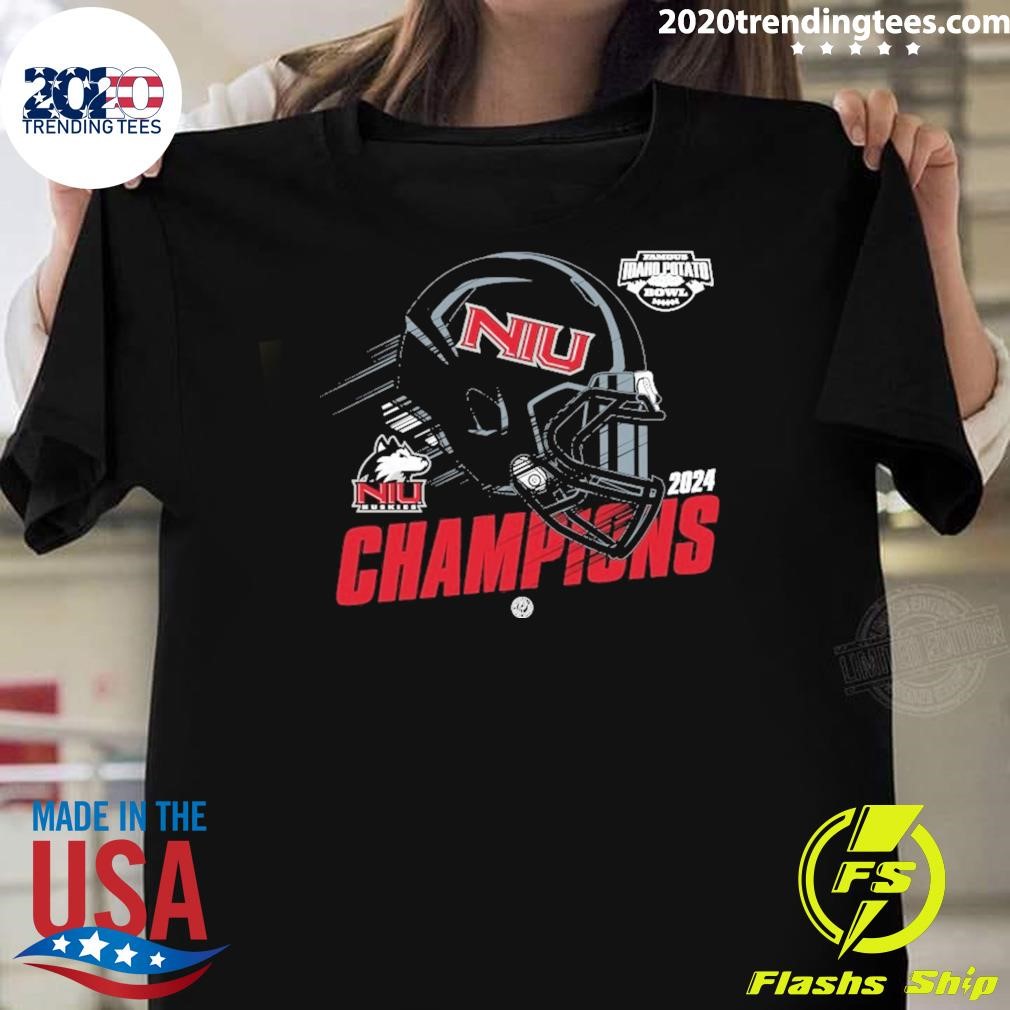 Top Northern Illinois Huskies 2024 Famous Idaho Potato Bowl T-shirt