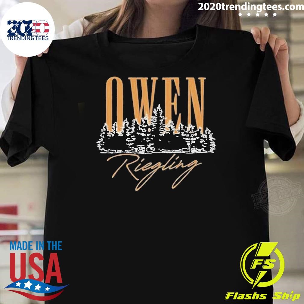 Top Owen Riegling Tree T-Shirt