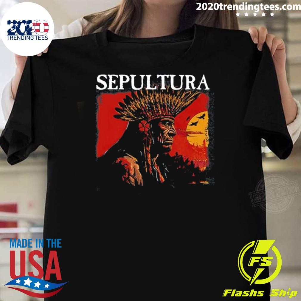 Top Sepultura Indian 2024 T-shirt