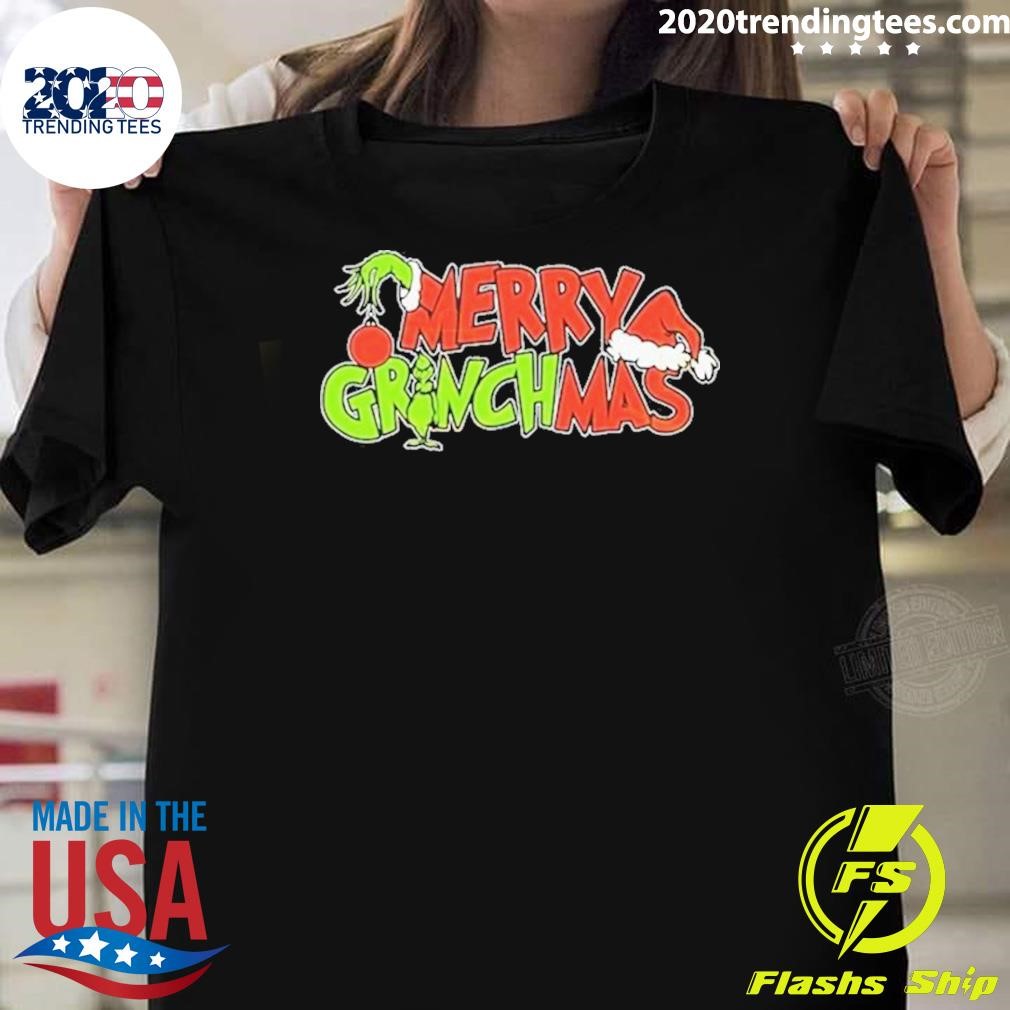 Top The Grinch Merry Grinchmas T-shirt