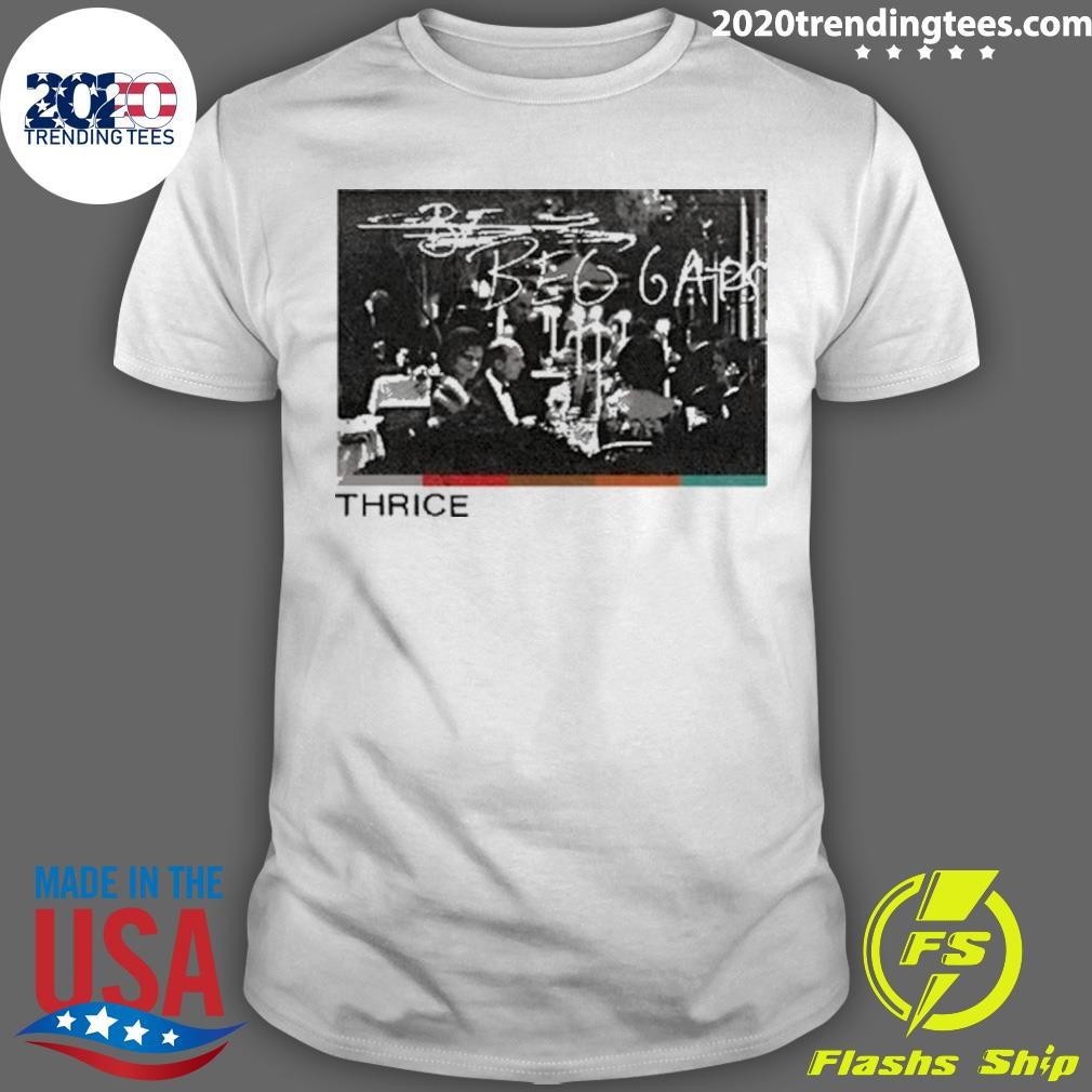 Top Thrice Og Beggars T-shirt