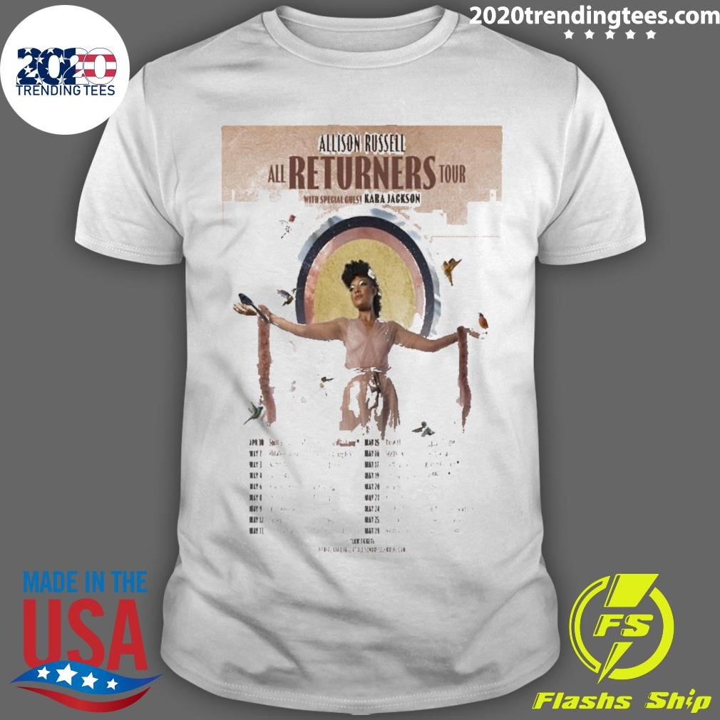 Best All Returners Tour 2025 Allison Russell T-shirt