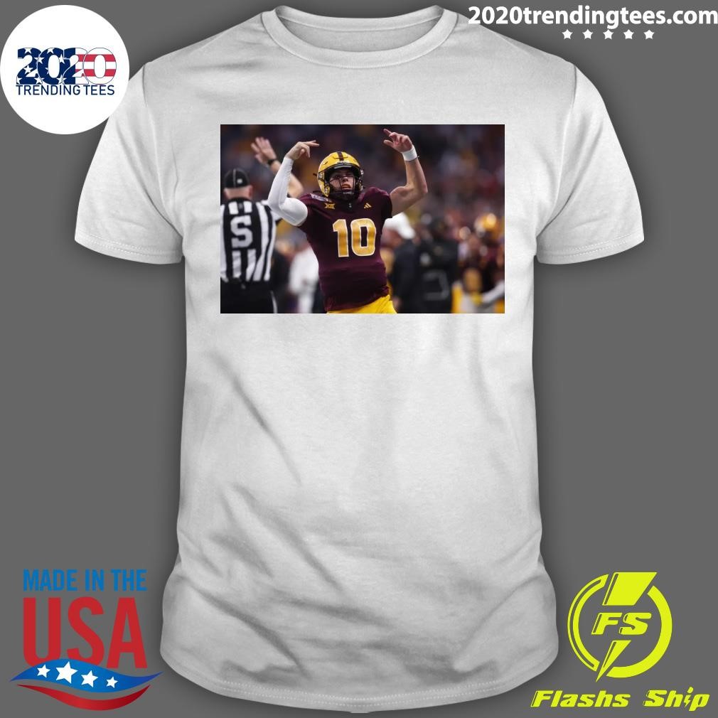 Nice Arizona State Sun Devils quarterback Sam Leavitt T-shirt