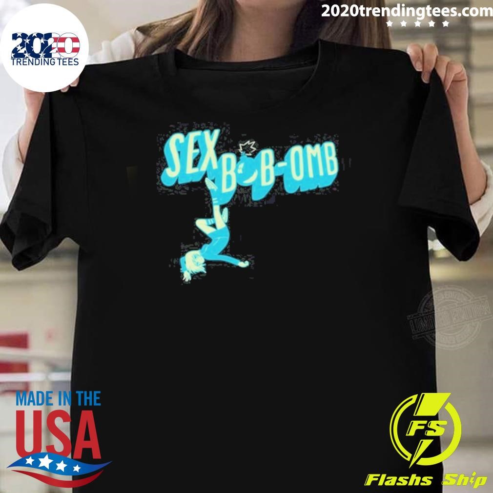 Nice Scott Pilgrim Sex Bob-Omb 2025 T-shirt