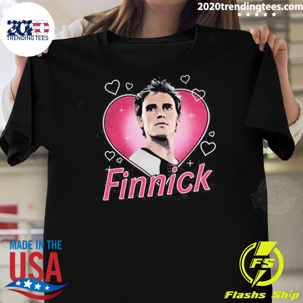 Nice The Hunger Games Finnick Heart Boyfriend T-shirt