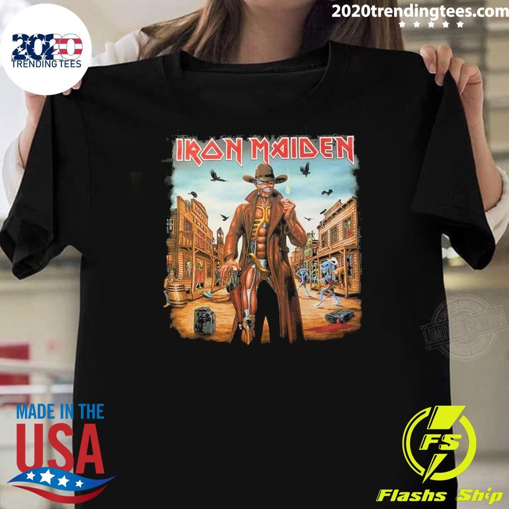 Original Iron Maiden The Future Past Texas Event 2025 T-shirt