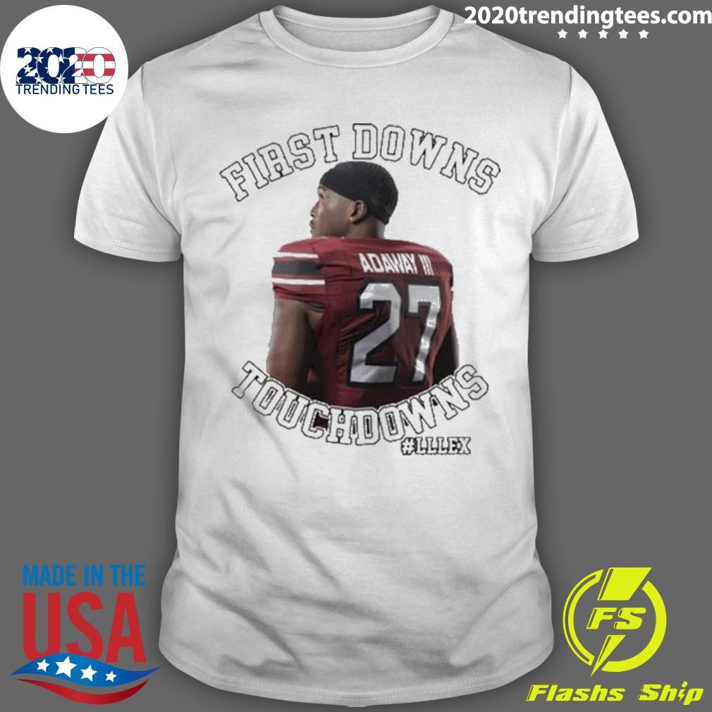 Top Oscar Adaway III First Downs Touchdowns South Carolina Gamecocks #Lllex T-shirt