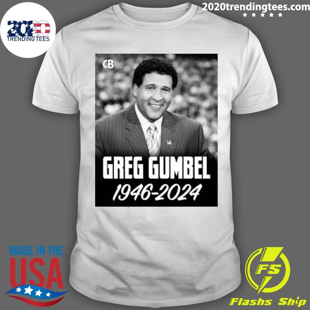 Top Rip Greg Gumbel 1946-2024 T-shirt