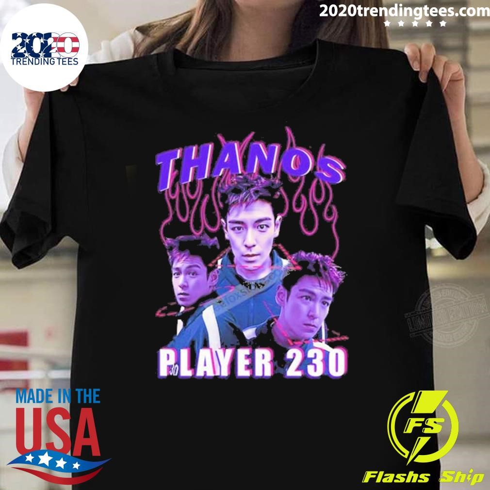 Best Squid Game 2 Player 230 Thanos Character T-Shirt - 2020