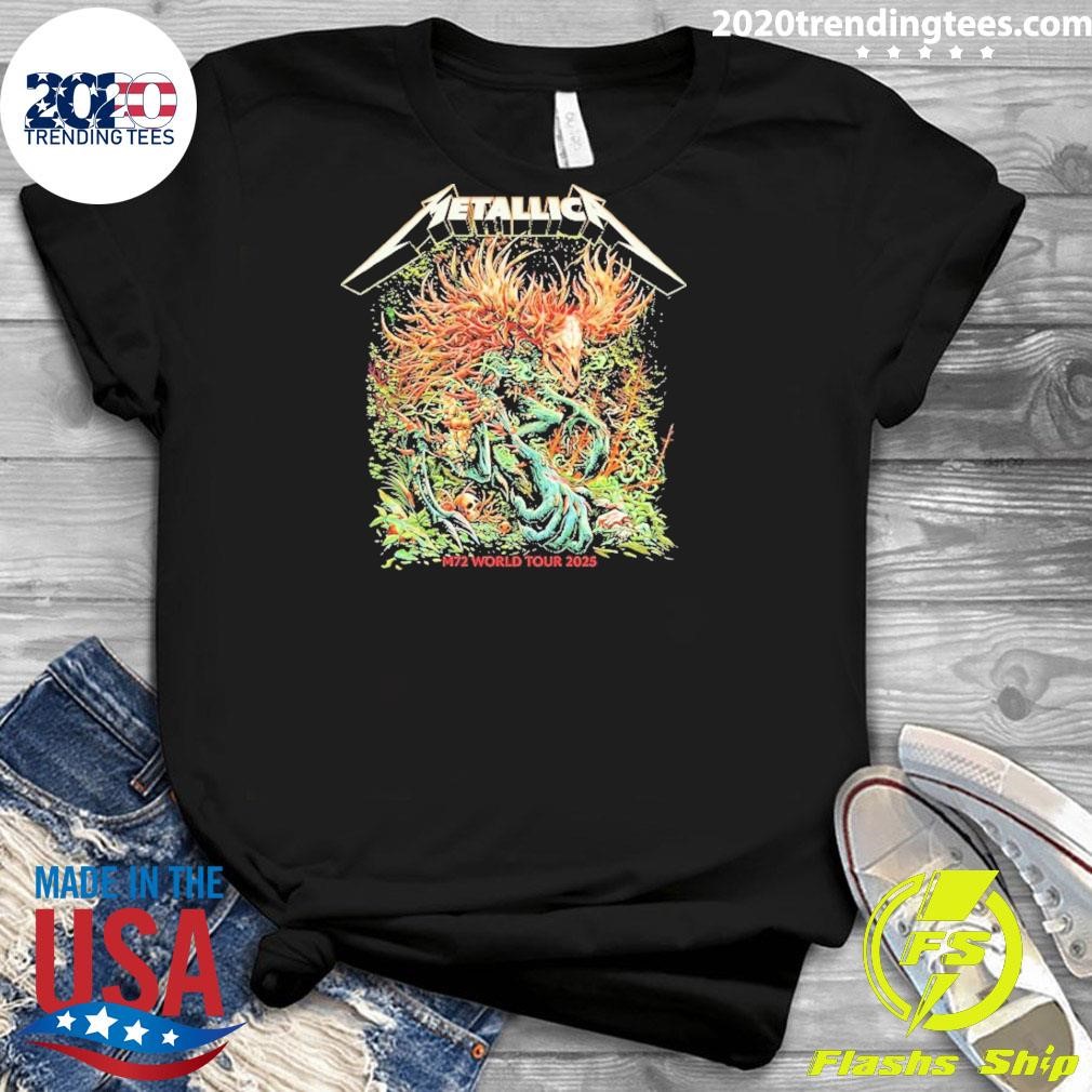 Original Metallica's M72 World Tour 2025 T-shirt - 2020