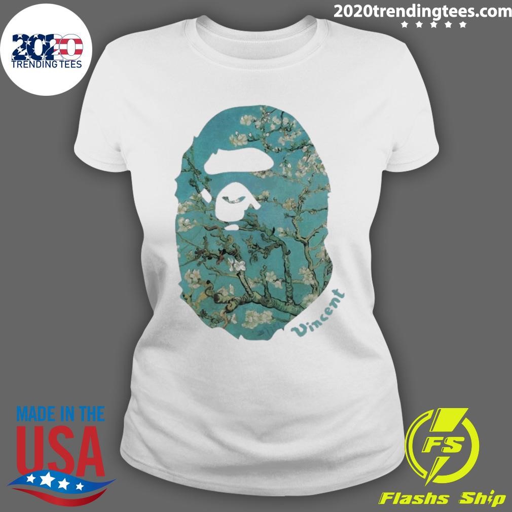 Mサイズ BAPE ゴッホ GOGH Tシャツ M BAPE VGM Gogh APE HEAD CANVAS ART TEE