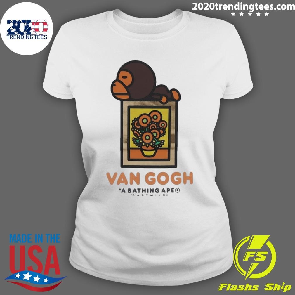 Nice Bape x Van Gogh Museum Baby Milo Gogh Bloom T-Shirt - 2020
