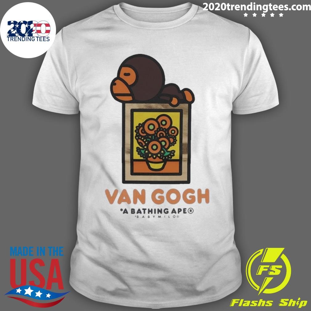 Nice Bape x Van Gogh Museum Baby Milo Gogh Bloom T-Shirt - 2020