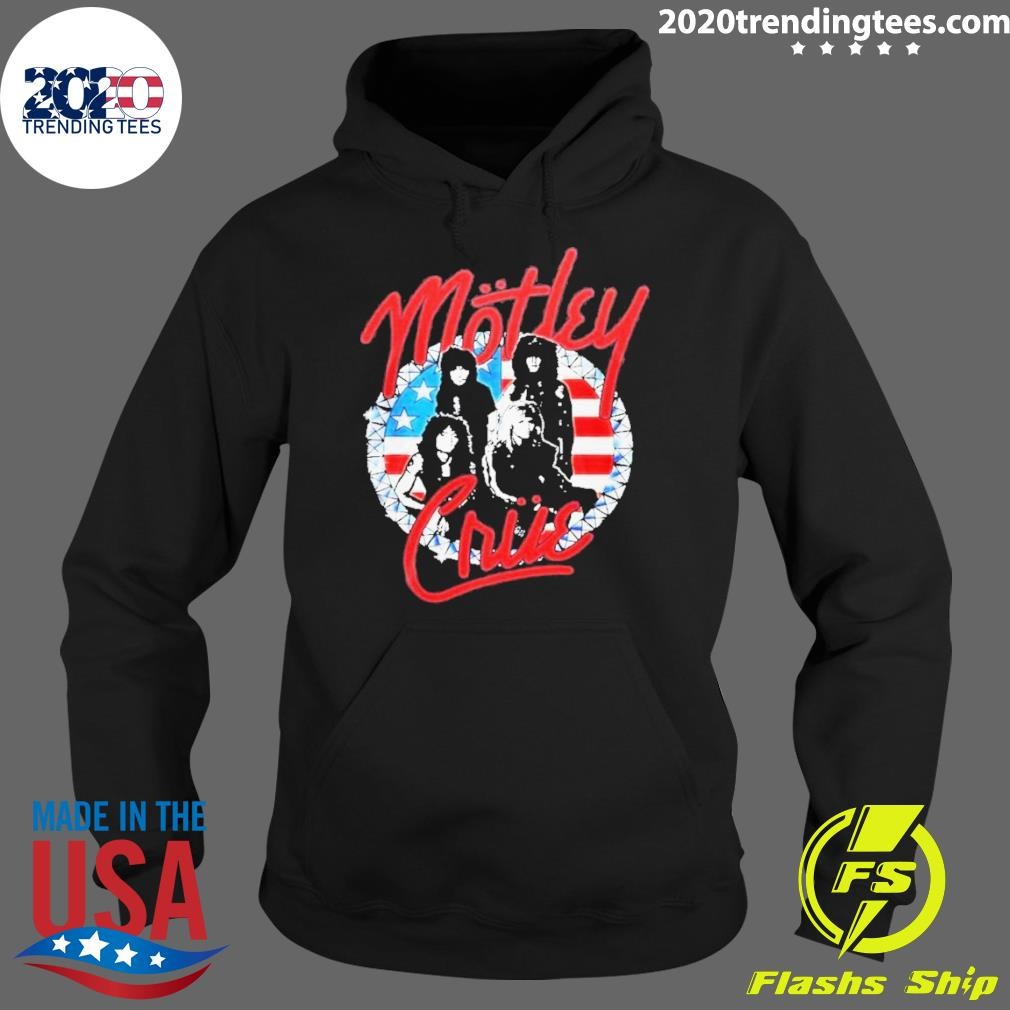 Official Motley Crue Red White And Crue 2025 T-shirt - 2020