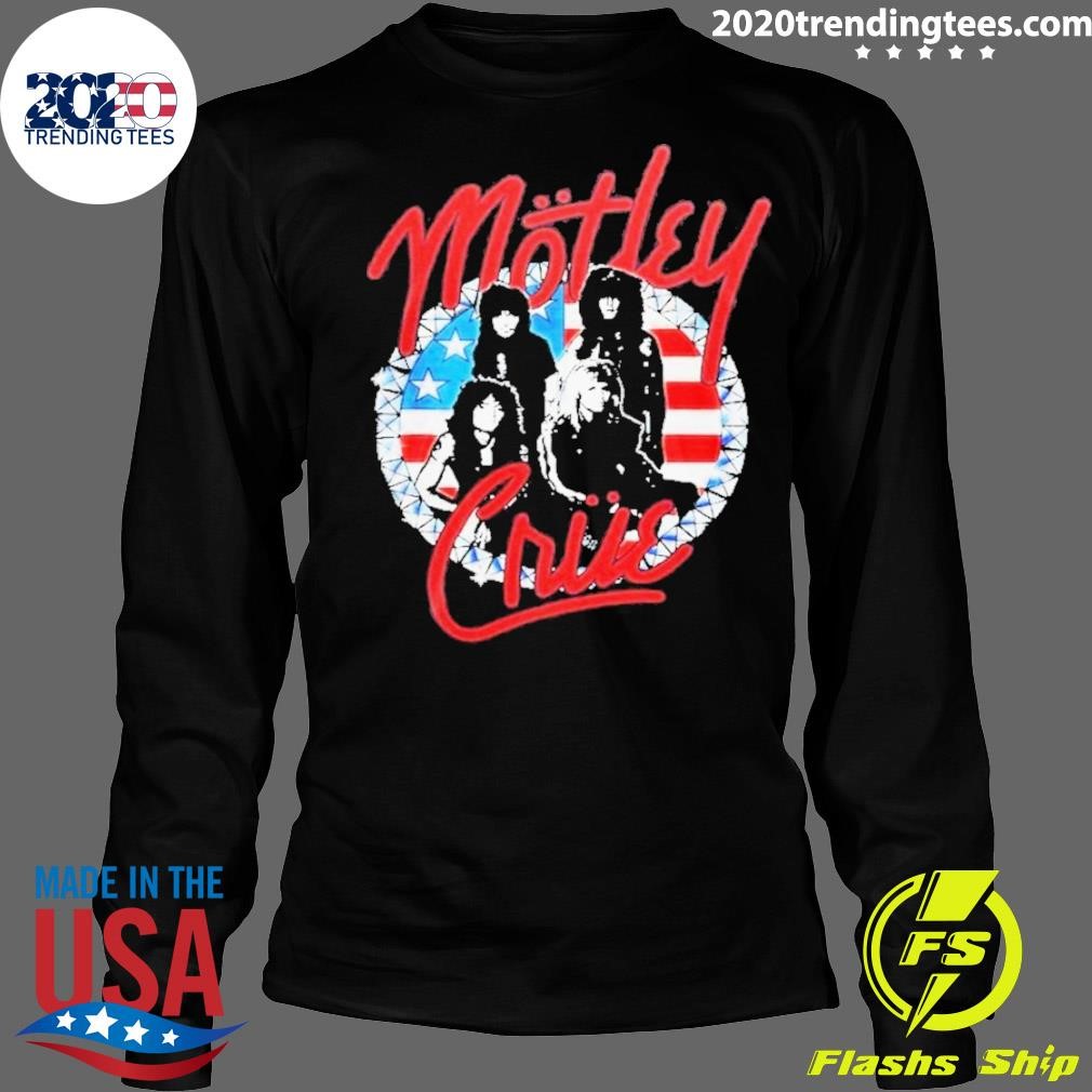 【レア】MOTLEY CRUE 2024アメリカツアーTシャツ【Мサイズ】 Motley Crue 43 Years 1981-2024 thank you signatures shirt