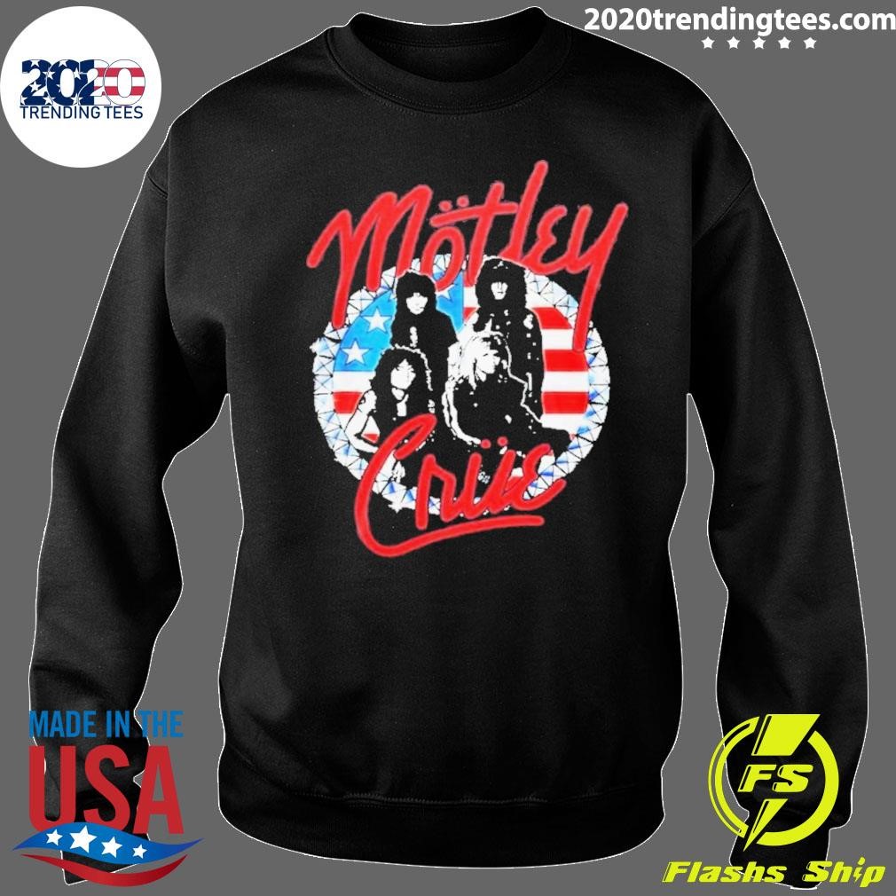 Official Motley Crue Red White And Crue 2025 T-shirt - 2020