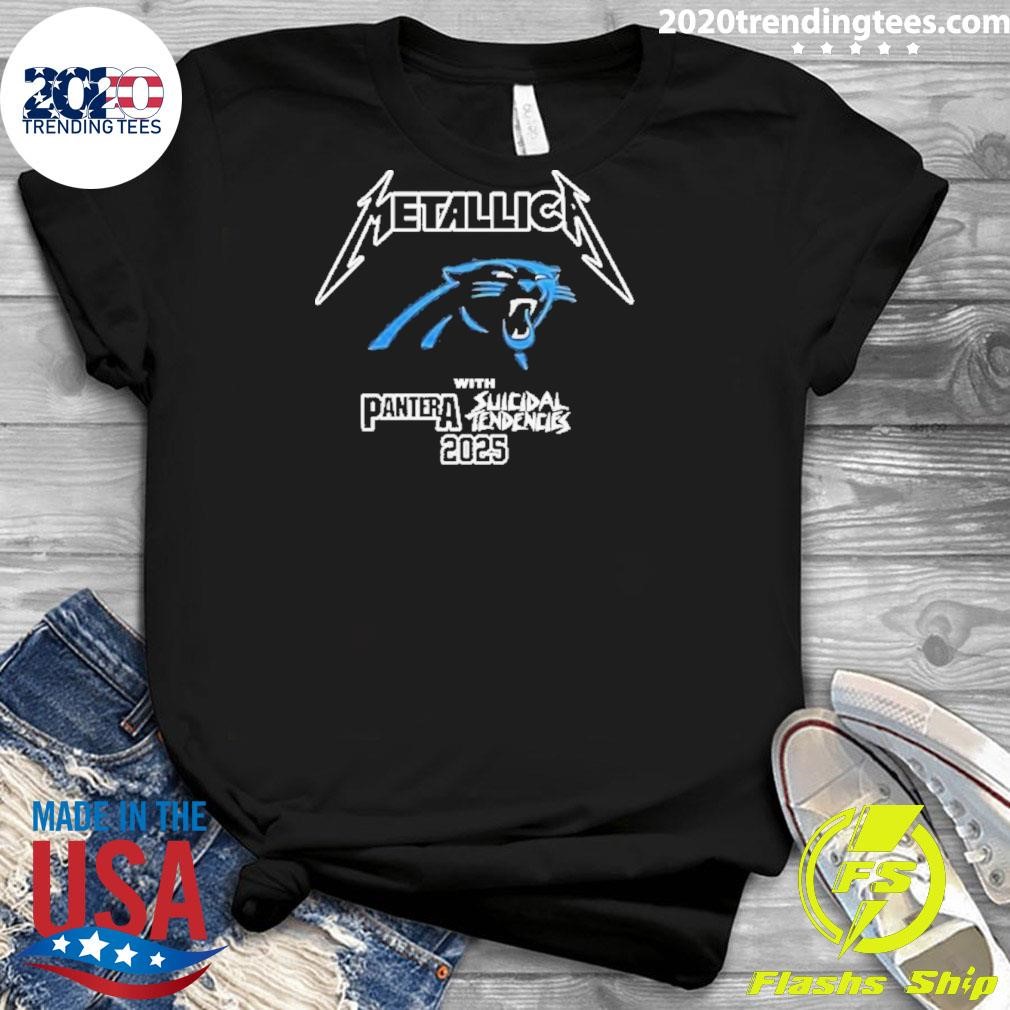 Original Carolina Panthers x Metallica M72 Tour T-Shirt