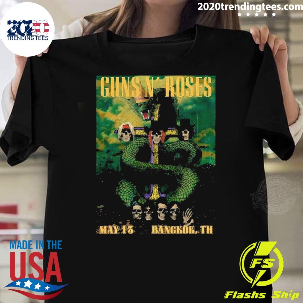 GUNS N' ROSES 2025 TOUR Tシャツ Mサイズ Bullet Logo Tour 2025 T-Shirt - Guns N' Roses