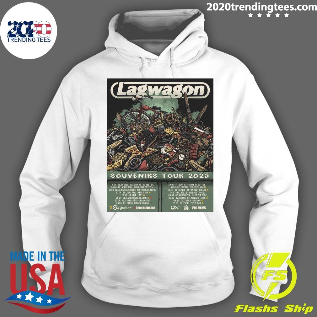 Lagwagon Souvenirs Tour 2025 Poster T-shirt - 2020 Trending Tees