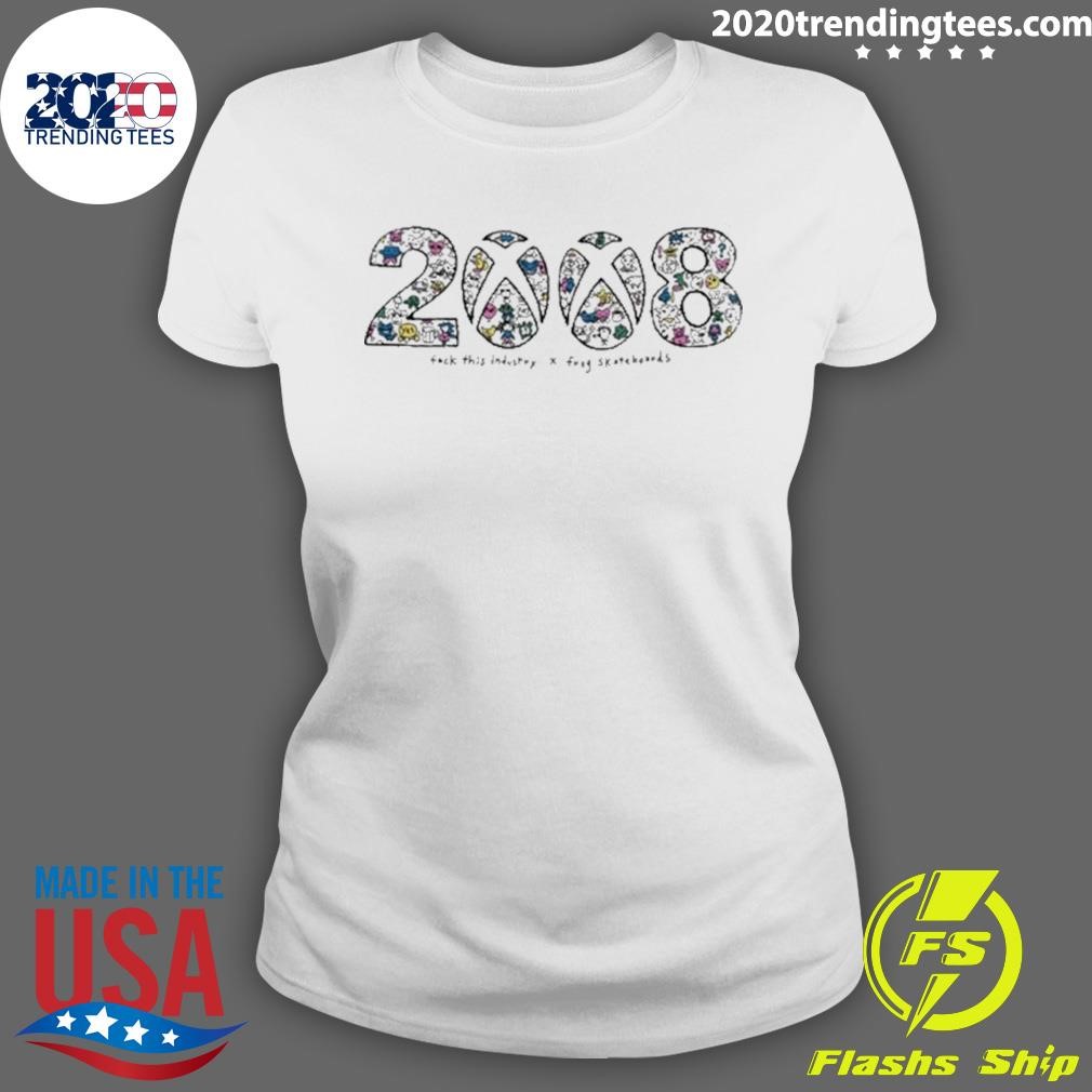 Best 2008 Fuck This Industry X Frog Skateboards T-shirt